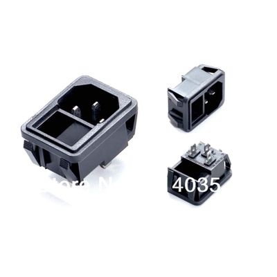 20 pcs/lot UPS Power Outlet IEC Inlet AC Socket high Current UPS Male SS-120D CE with Switch