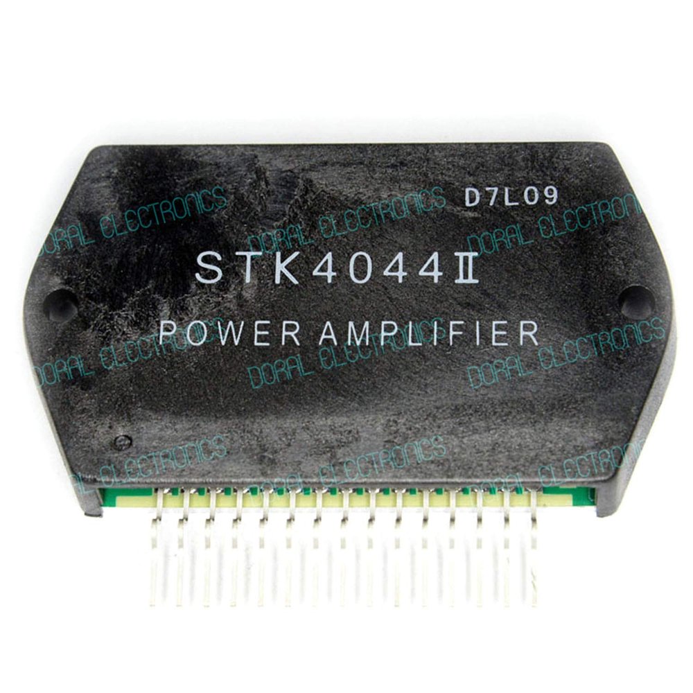 STK4044II with Heat Sink Compound Paste, Integrated Circuit IC Stereo Power Amplifier