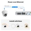 ONWOTE 6MP Super HD PoE IP Security Camera with Audio, AI Human Vehicle Detection, 3072x2048 6 Megapixels, 122 FoV, Indoor/Outdoor Commercial Wired Camera for Business, Add-on to PoE NVR System view 3