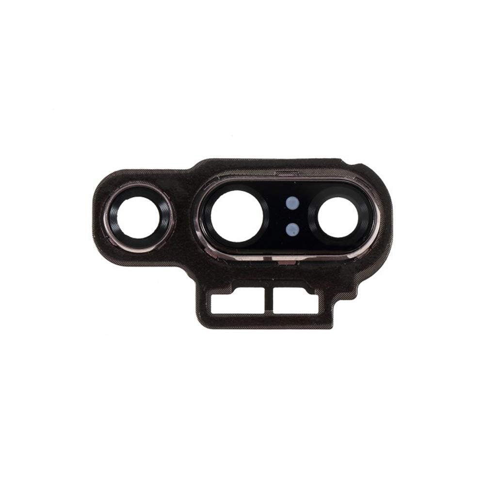 Back Camera Lens Ring Cover with Glass Lens for Huawei P20 Pro (Rose Gold)