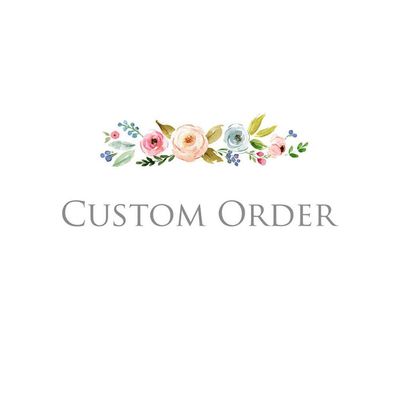 COMOPHOTO Custom Backdrop for Birthday Baby Shower Wedding Bridal Shower Party Photography Background, Personalized Design Customize Graduation Decoration Banner Supplies (Cotton Fabric, 5'x3')