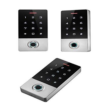 Metal Fingerprint Waterproof capacitive Touch Button Reader Access Controller