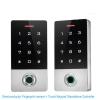 Metal Fingerprint Waterproof capacitive Touch Button Reader Access Controller view 2