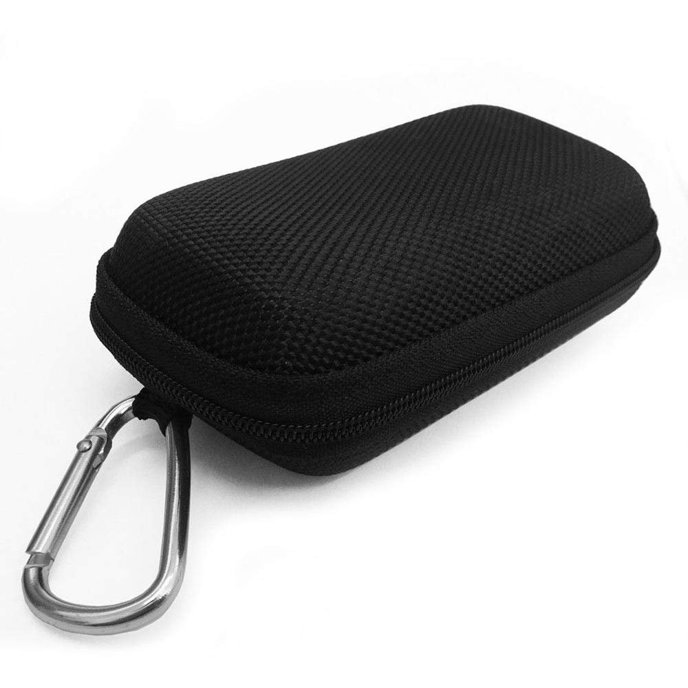 for Sony A35 A55 Case,Durable Tough Carrying Case Storage Box for Sony Walkman NW-A50 A55 A56 A57 A55HN A56HN A57HN NW A45 A46 A47 A35 A36 A37 A35HN A36HN Eva Case with Climbing Hook (Black)
