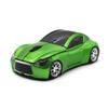 Ai5G Race Car Mouse Wireless Sports Car Shaped Mouse 2.4GHz LED Light Shining Surface Decoration Desktop Laptop Computer Mice Optical (Green) view 2