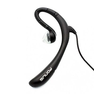 Wired Mono Headset Compatible with Motorola Moto e6, Earphone w Mic Headphone 3.5mm Single Earbud Hands-Free Microphone Over-The-Ear for Moto e6 Phone