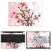 Decalrus - Protective Decal Cherry Blossom Skin Sticker for Lenovo ThinkPad T590 (15.6" Screen) case Cover wrap LEtnkpad15_T590-85 view 1