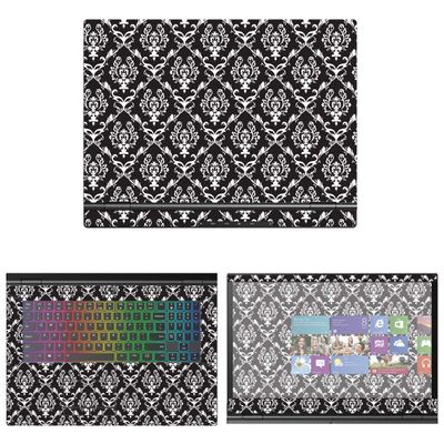 Decalrus - Protective Decal Damask Skin Sticker for Lenovo Legion Y740 (17.3" Screen) case Cover wrap LElegion17_Y740-80