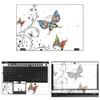 Decalrus - Protective Decal Butterfly Skin Sticker for Lenovo ThinkPad P53 (15.6" Screen) case Cover wrap LEthnkpd15_P53-12 view 1