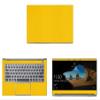 Decalrus - Protective Decal for Lenovo ThinkBook 14s (14" Screen) Laptop Yellow Carbon Fiber Skin case Cover wrap CFlenovoThnbk_14sYellow view 1