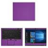 Decalrus - Protective Decal for Lenovo ThinkPad T495s (14" Screen) Laptop Purple Carbon Fiber Skin case Cover wrap CFlenovoTnkpad14_T495sPurple view 1