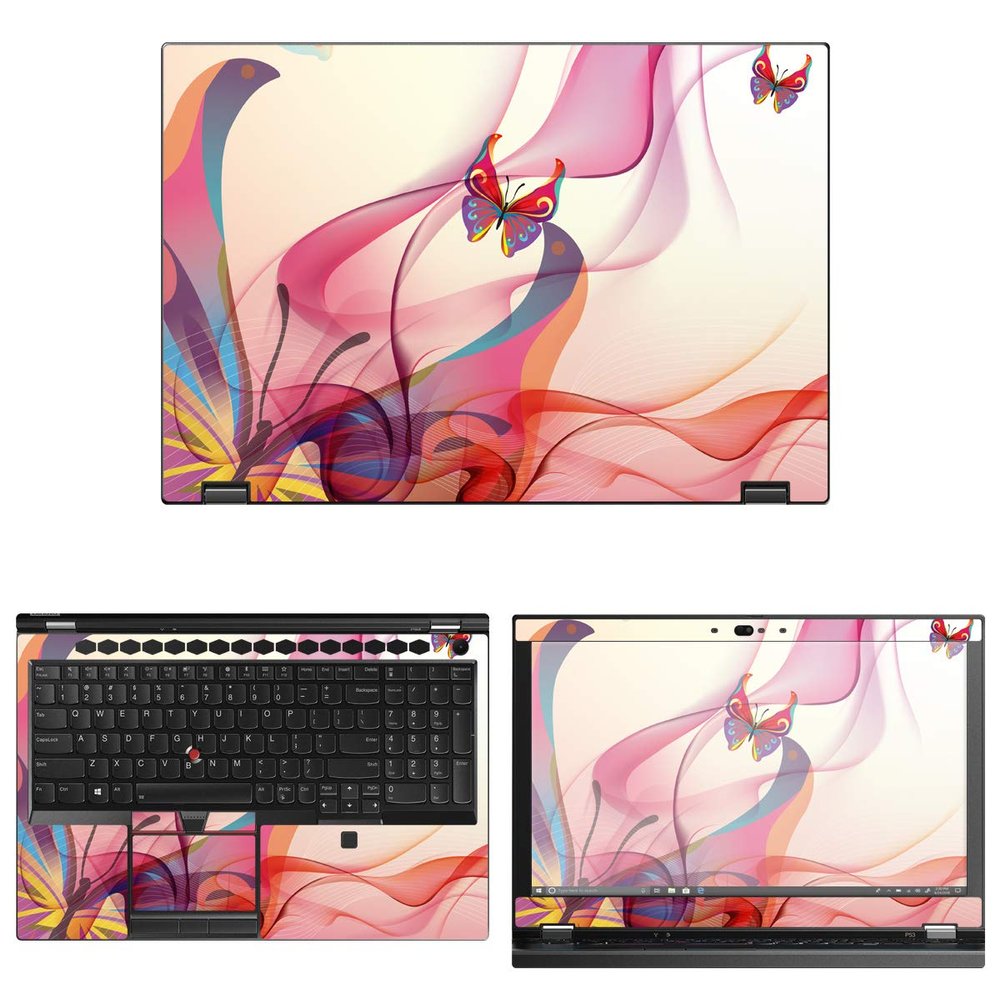 Decalrus - Protective Decal Skin Sticker for Lenovo ThinkPad P53 (15.6" Screen) case Cover wrap LEthnkpd15_P53-31
