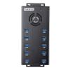 Powered USB Hub 3.0, Sipolar 10-Port USB Hub with 12V 10A Power Adapter, Multi USB Port Expander Fast Data Transfer USB Data Hub Splitter for Laptop, PC,Mobile, Mobile HDD, Flash Drives view 1