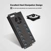 Powered USB Hub 3.0, Sipolar 10-Port USB Hub with 12V 10A Power Adapter, Multi USB Port Expander Fast Data Transfer USB Data Hub Splitter for Laptop, PC,Mobile, Mobile HDD, Flash Drives view 3