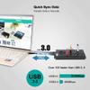 Powered USB Hub 3.0, Sipolar 10-Port USB Hub with 12V 10A Power Adapter, Multi USB Port Expander Fast Data Transfer USB Data Hub Splitter for Laptop, PC,Mobile, Mobile HDD, Flash Drives view 4