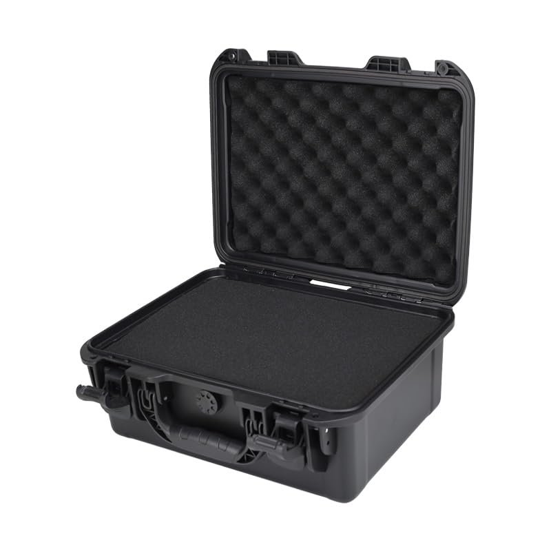 AxiGear 17in Waterproof Hard Shell Case with DIY Customizable Foam Insert (14.6 x 10.2 x 6.7in Interior)