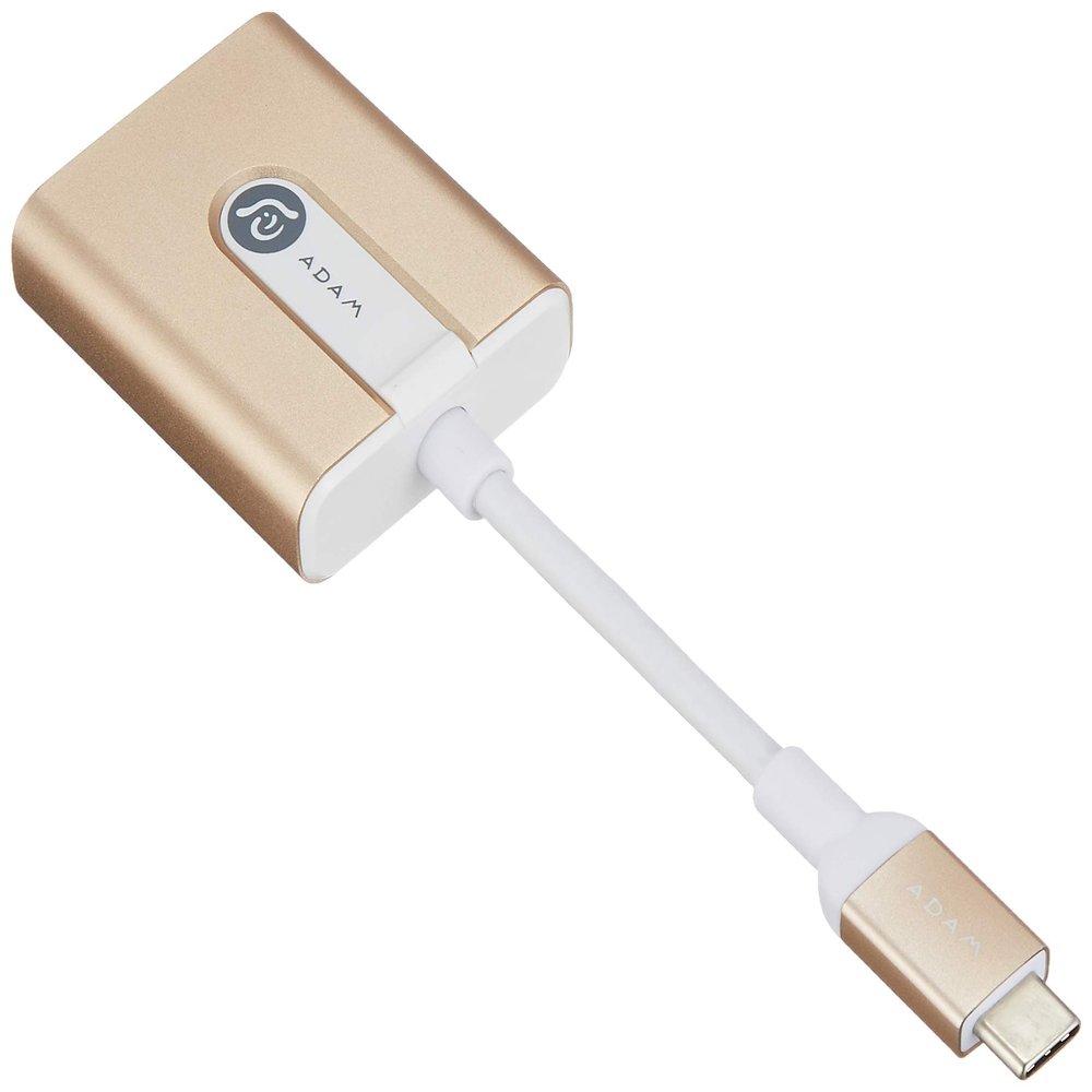 ADAM elements CASA V01 [USB Type-C/VGA Adapter Cable] Gold AAPADV01GD