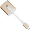 ADAM elements CASA V01 [USB Type-C/VGA Adapter Cable] Gold AAPADV01GD view 1