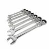 HWZ 7pc Universal Metric Combination Ratchet Spanners Set Key Ratchet Wrench Set Car Repair Set Wrenches 8-19mm Car Repair Tools view 4