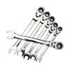 HWZ 12pc Universal Metric Combination Ratchet Spanners Set Key Ratchet Wrench Set Car Repair Set Wrenches 8-19mm Car Repair Tools view 2