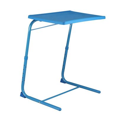 Tables HUAHUA Laptop Desk - Removable Bedside Bed Desk Bedroom Lazy Lift Folding, Writing, Dining (Color : Blue)