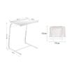 Tables HUAHUA Laptop Desk - Removable Bedside Bed Desk Bedroom Lazy Lift Folding, Writing, Dining (Color : Blue) view 2