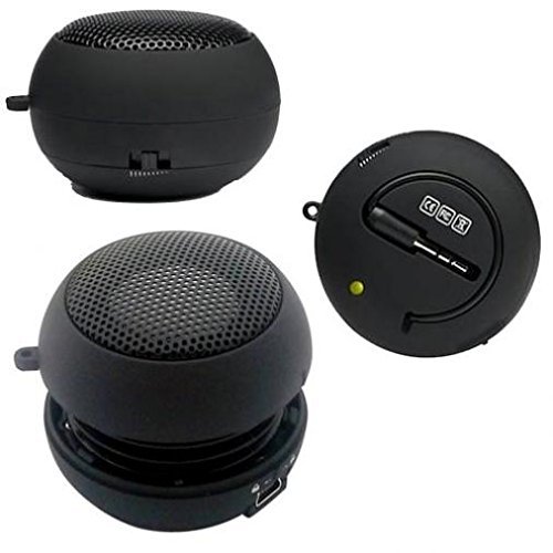 Wired Speaker for Galaxy A10e, Portable Audio Multimedia Rechargeable Black Compatible with Samsung Galaxy A10e