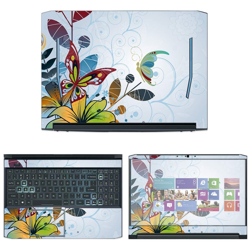 Decalrus - Protective Decal Skin Sticker Compatible with The Acer Predator Helios 300 PH315-52 (15.6" Screen) case Cover wrap ACprdator_Helio_300_PH315-52-170
