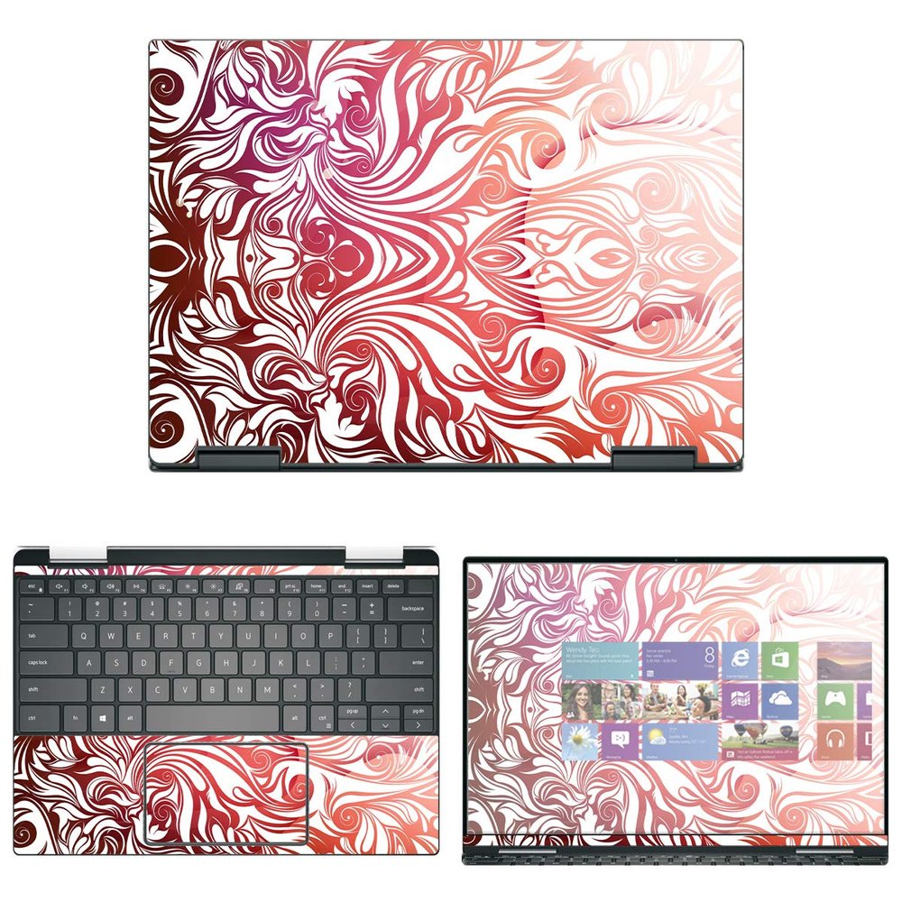 Decalrus - Protective Decal Skin Sticker for Dell XPS 13 7390 2-in-1 (13.3" Screen) case Cover wrap DellXPS-7390-2in1-199