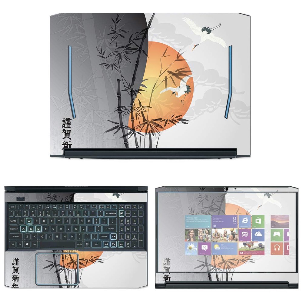 Decalrus - Protective Decal Skin Sticker Compatible with The Acer Predator Helios 300 PH315-52 (15.6" Screen) case Cover wrap ACprdator_Helio_300_PH315-52-135