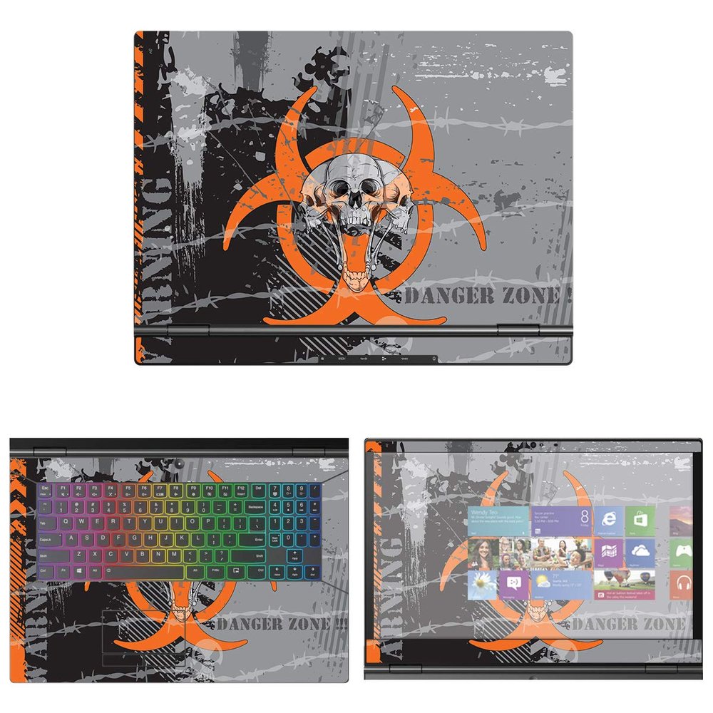 Decalrus - Protective Decal Skin Sticker for Lenovo Legion Y740 (17.3" Screen) case Cover wrap LElegion17_Y740-180