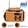 NOAA Weather Radio FM AM Shortwave, Emergency Radio 5000mAh Solar Crank view 4