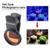 Phone Camera Lens Cell Phone Underwater Photography Lens Phone Diving Lens Kit with Macro Filter for Seawater Freshwater Aquarium Fish view 3
