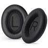 Aurivor Leather Ear-Pads Cushions for Bose QuietComfort QC-35 QC-35-ii QC-25 QC-15 QC-2 Headphones, Lambskin Replacement Ear Covers for Ae2/Ae2i/Ae2W SoundLink SoundTrue Around-Ear Headsets(Black) view 1