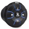 Pyle Amplified Wireless Bluetooth Audio Controller - 300 Watt Bluetooth Media Button, Waterproof Marine Receiver Remote Control W/Aux, Mount for Car Truck Boat Marine Powersport Vehicles - PLMRBT18 view 1