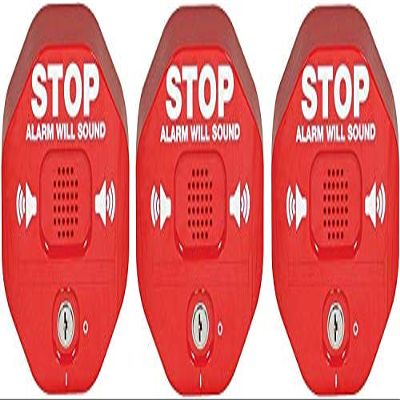 Safety Technology International, Inc. STI-6400 Exit Stopper Multifunction Door Alarm, Helps Prevent Unauthorized Exits or Entries Through Emergency Doors
