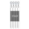 Fabrics and Drapes 72 inch (6 feet) - 4 Pack - Amazing Drapery Flexible Clear Acrylic Baton Curtain Wands 1/2 inch Thick with Plastic Adapter - Style #0365 view 1