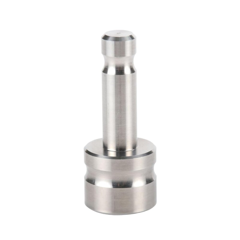 Mountlaser Swiss-Style Prism Pole Adapter Stainless Steel Adapter for Surveying Poles GPS Poles Tripod