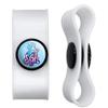 GRAPHICS & MORE Care Bears: Unlock The Magic Grumy Bear Sigh Headphone Earbud Cord Wrap - Charging Cable Manager - Wire Organizer Set of 2 - White view 1