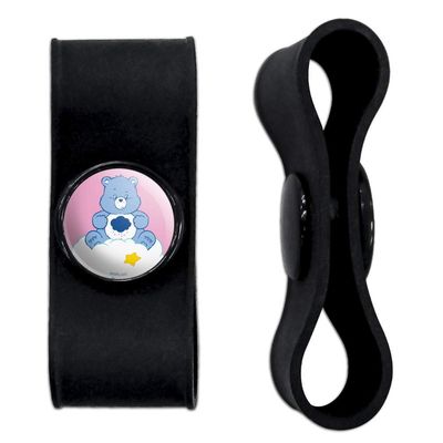 GRAPHICS & MORE Care Bears Grumpy Bear Headphone Earbud Cord Wrap - Charging Cable Manager - Wire Organizer Set of 2 - White