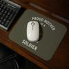 U.S. Army Proud Mother of a Soldier Low Profile Thin Mouse Pad Mousepad view 2
