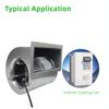 HRSTAR Original D2E146-AP47-F8 Frequency Converter Centrifugal Fans view 4