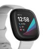 RuenTech Compatible with Fitbit Versa 3 / Sense Screen Protector, Ultra Slim Soft Full Cover Case for Versa 3&Sense Smart Watch (Black) view 4