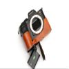 A7R IV Camera Case, BolinUS Handmade Genuine Real Leather Half Camera Case Bag Cover for Sony Alpha A7R IV Camera Bottom Opening Version + Hand Strap (LavaBrown) view 2