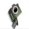 A7R IV Camera Case, BolinUS Handmade Genuine Real Leather Half Camera Case Bag Cover for Sony Alpha A7R IV Camera Bottom Opening Version + Hand Strap (Green) view 2