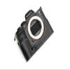 A7R IV Camera Case, BolinUS Handmade Genuine Real Leather Half Camera Case Bag Cover for Sony Alpha A7R IV Camera Bottom Opening Version + Hand Strap (Black) view 1