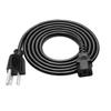 8ft Replacement Power Cord for Brother MFC MFC-l3770cdw MFC-l8900cdw MFC-l2710dw MFC-j895dw HL Series Printer 3 Prong C13 AC Cable view 1