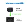 8ft Replacement Power Cord for Brother MFC MFC-l3770cdw MFC-l8900cdw MFC-l2710dw MFC-j895dw HL Series Printer 3 Prong C13 AC Cable view 3