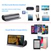 DORNLAT Wireless Bluetooth Speakers, Portable Phone Tablet Stand Holder Speaker, Dual Drivers Stereo Dock Speaker for iPad, Phone, Outdoor, Travel, Home Party (Black) view 3