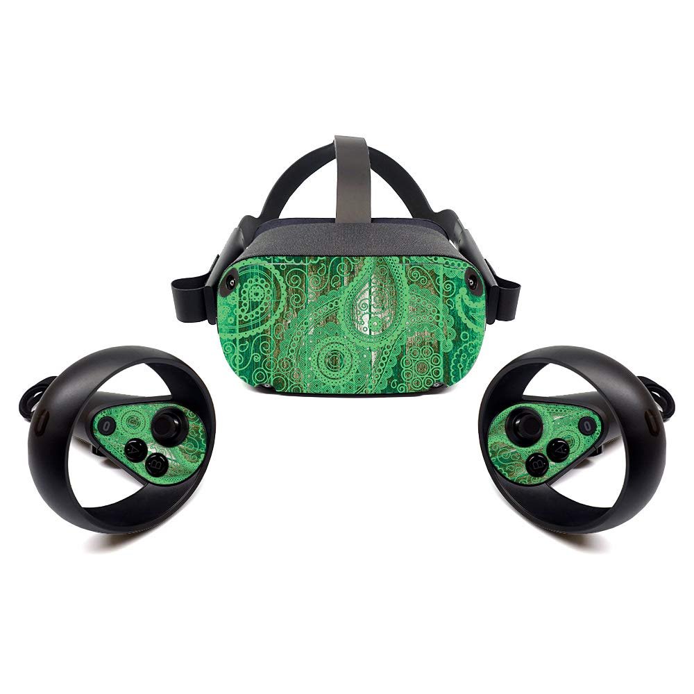 MIGHTY SKINS MightySkins Skin for Oculus Quest - Vintage Paisley | Protective, Durable, and Unique Vinyl Decal Wrap Cover | Easy to Apply, Remove, and Change Styles | Made in The USA